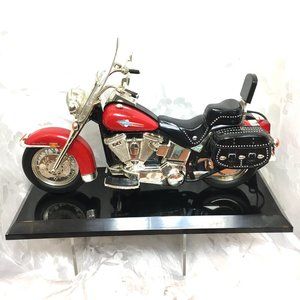 Harley Davidson Red Motorcycle Telephone Telemania Heritage Softail